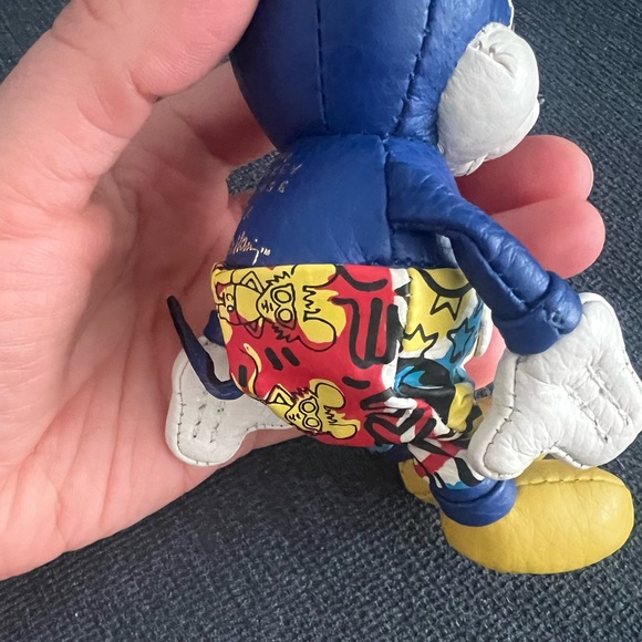 COACH COLLECTIBLE Disney Mickey Mouse X Keith Haring Keychain FOB - Picture 9 of 9